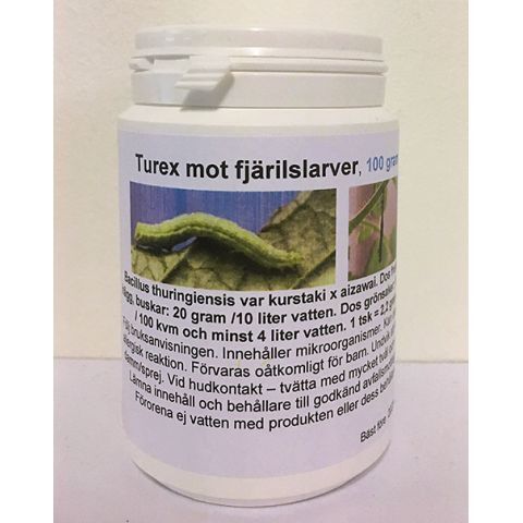 Turex 50WP 50g - mot fjärilslarver