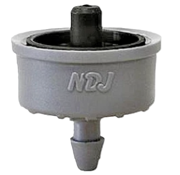 Tryckreglerande Drippers 4l/h svart/grå