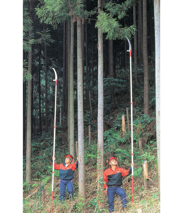 Stångsåg tele 5,5m (tot 6,2m) kompl m UV40 o skydd