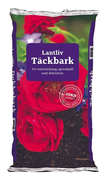 Rölunda Grov Täckbark 50L fraktion 10/40 (Röd säck)