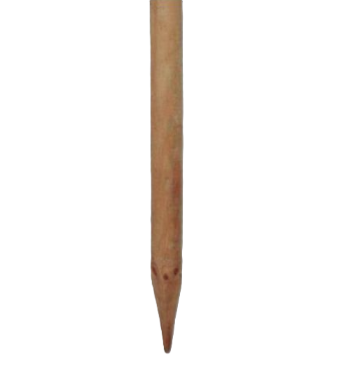 Granstör 2,4m 6 cm (gul spets)