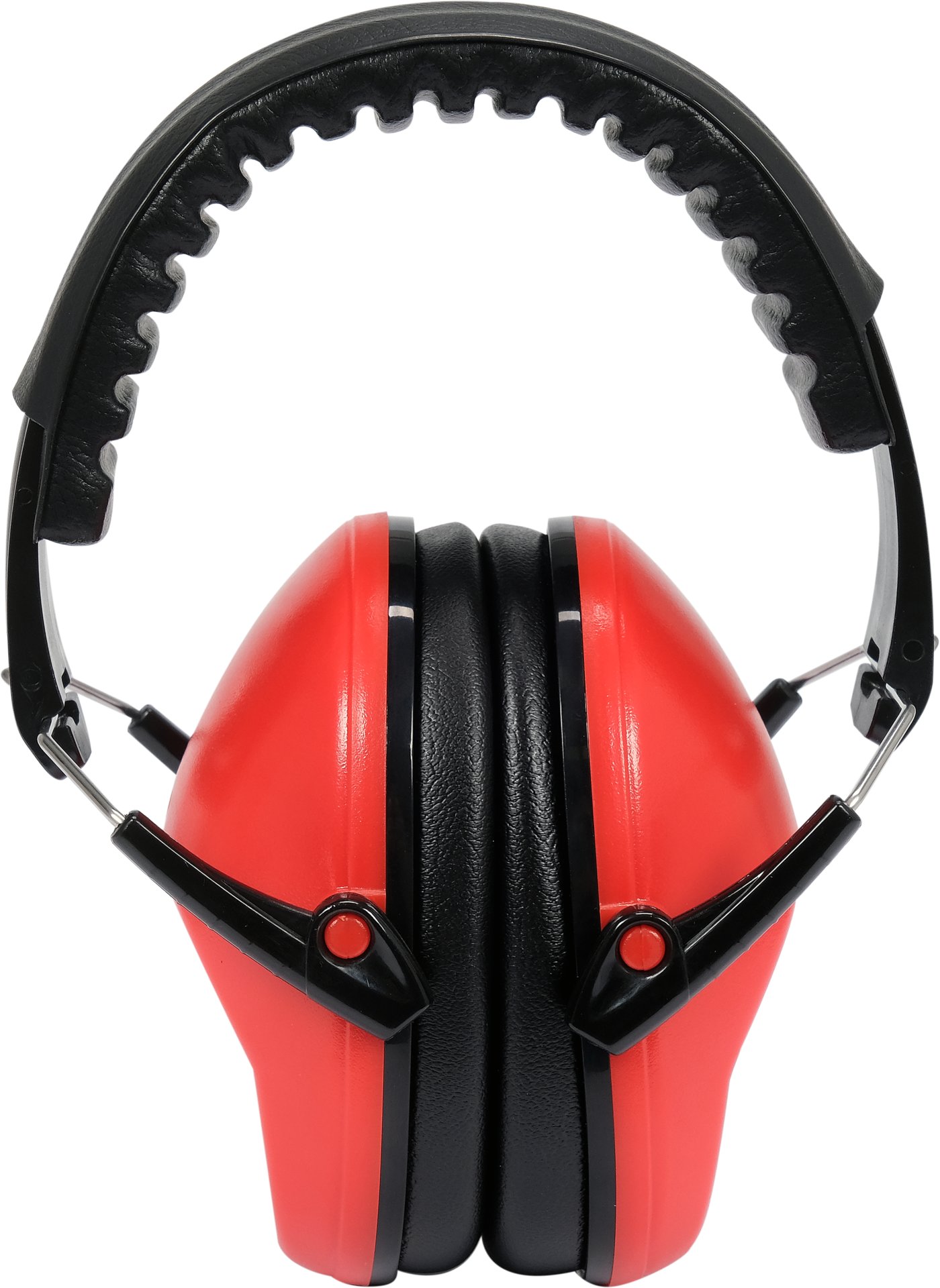 Hörselskydd, röd, med bygel (SNR-26 db)