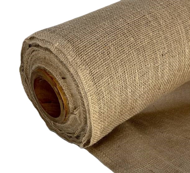 Juteväv på rulle 1,3 x 50m 215 g/m²