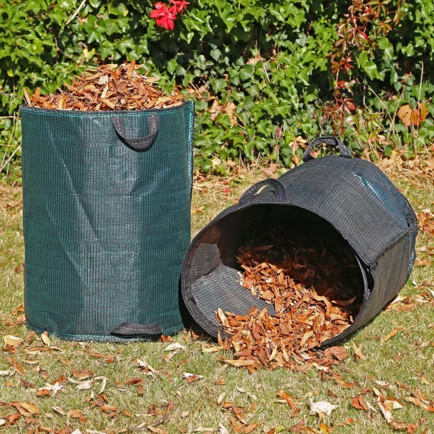 Trädgårdssäck Proffs med påfyllningsring 225L