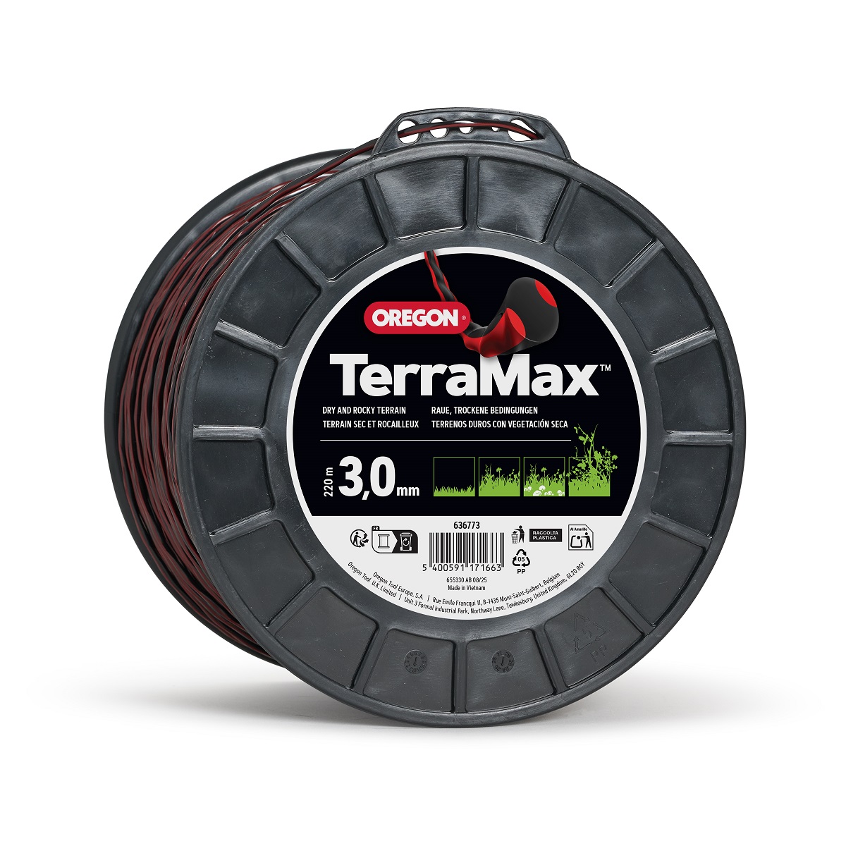 Trimmertråd TerraMax 3,0mm x 220m