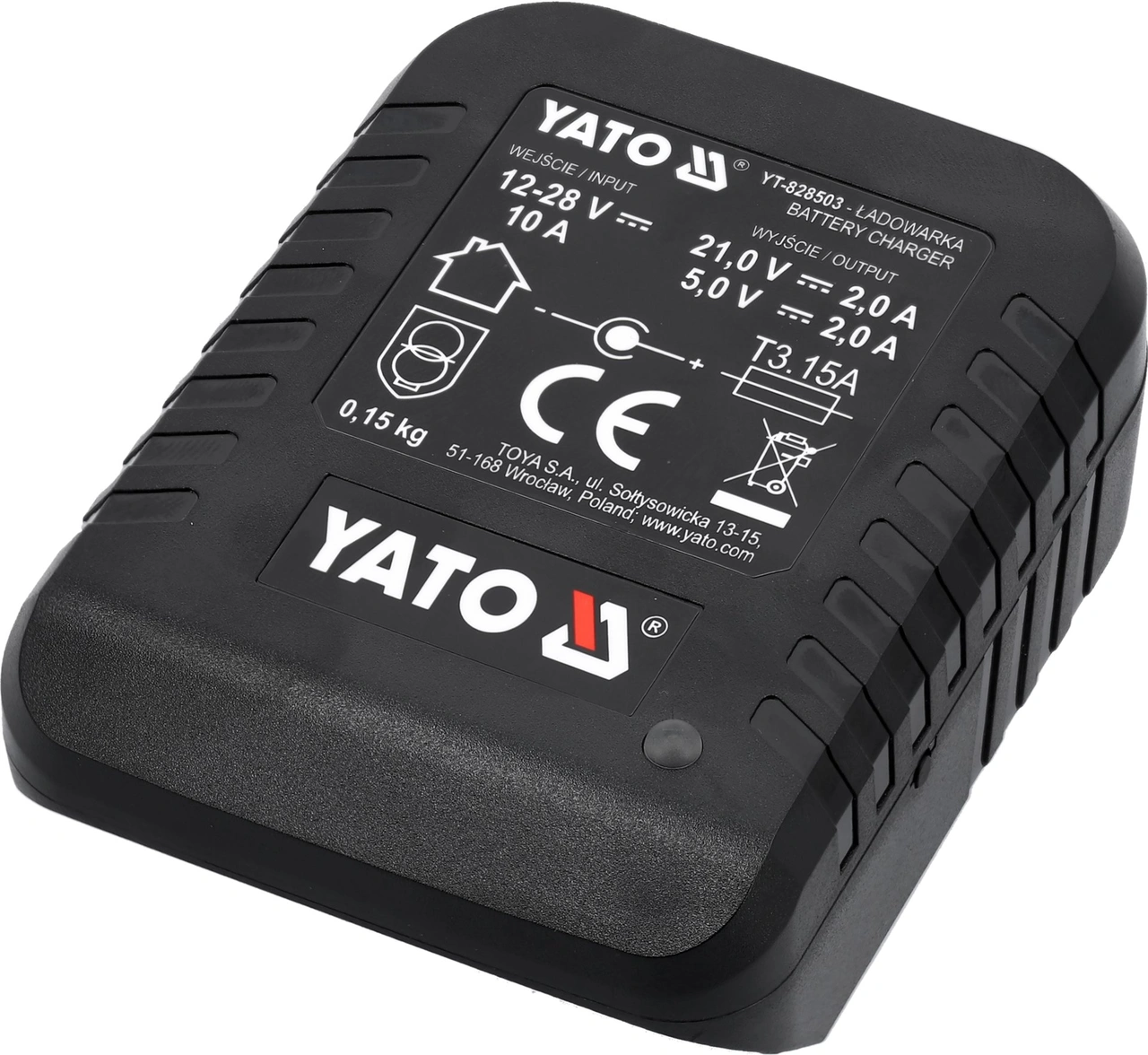 Billaddare för batterier till Toya, 18V 2,0A