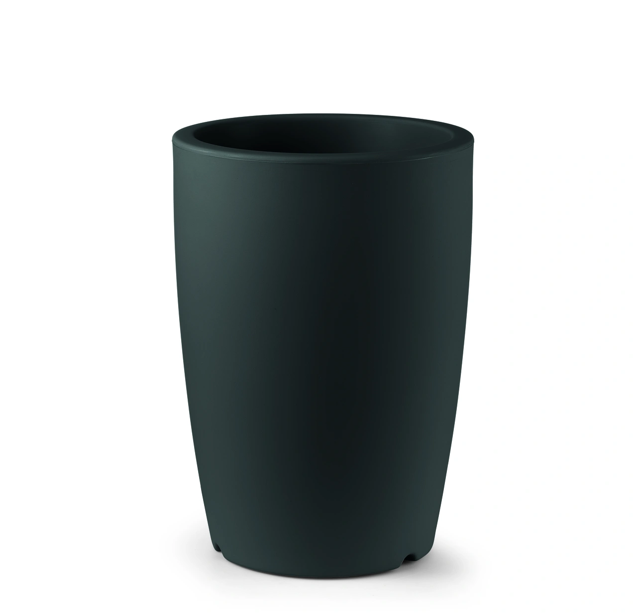 Vaso Genesis rotondo H 60cm, 66L, Antracit