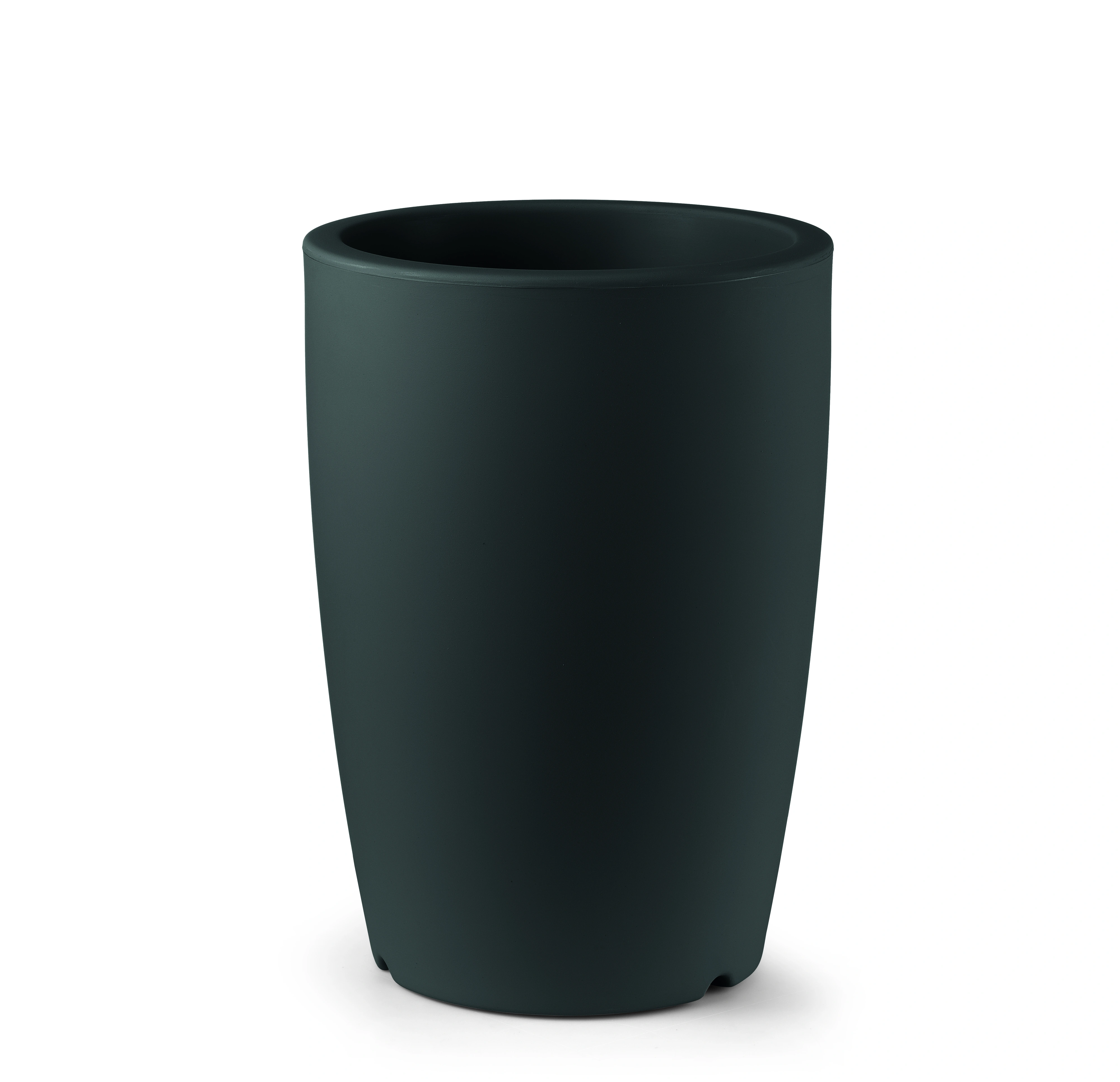 Vaso Genesis rotondo H 60cm, 66L, Antracit