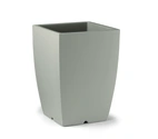 Vaso Genesis quadrato H 60cm, 82L, Ljusgrå
