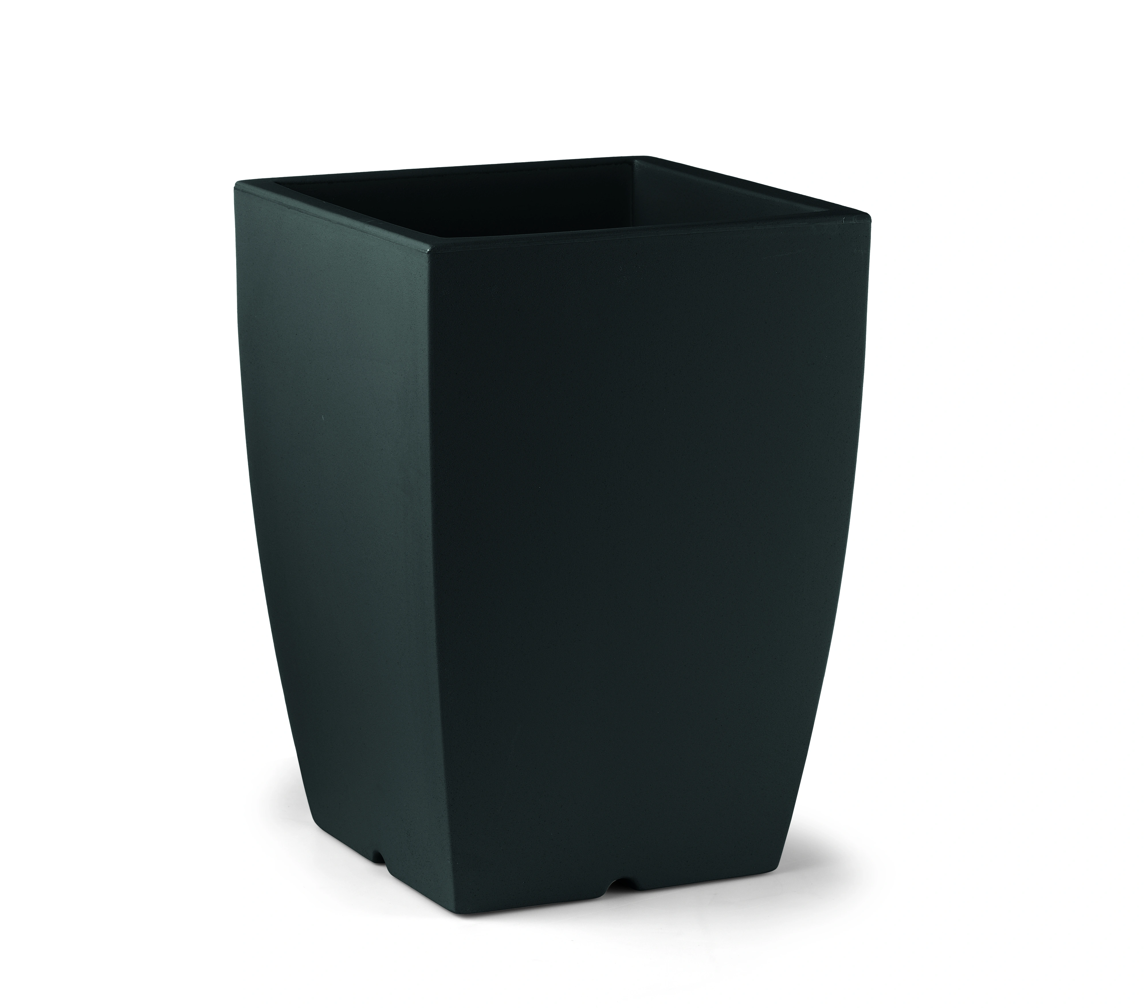 Vaso Genesis quadrato H 50cm, 50L, Antracit
