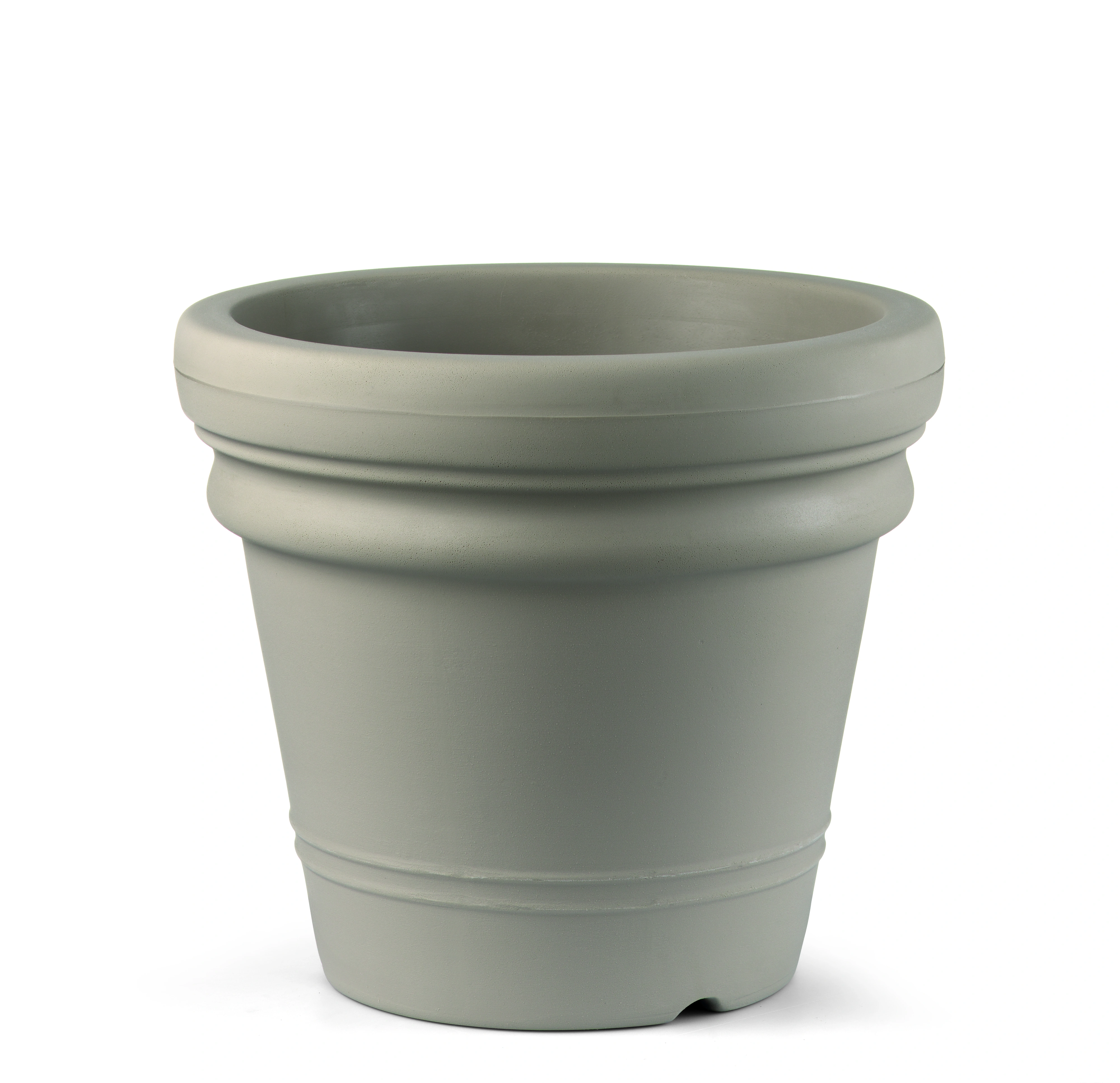 Vaso doppiobordo liscio ø 100cm, 378L, Ljusgrå