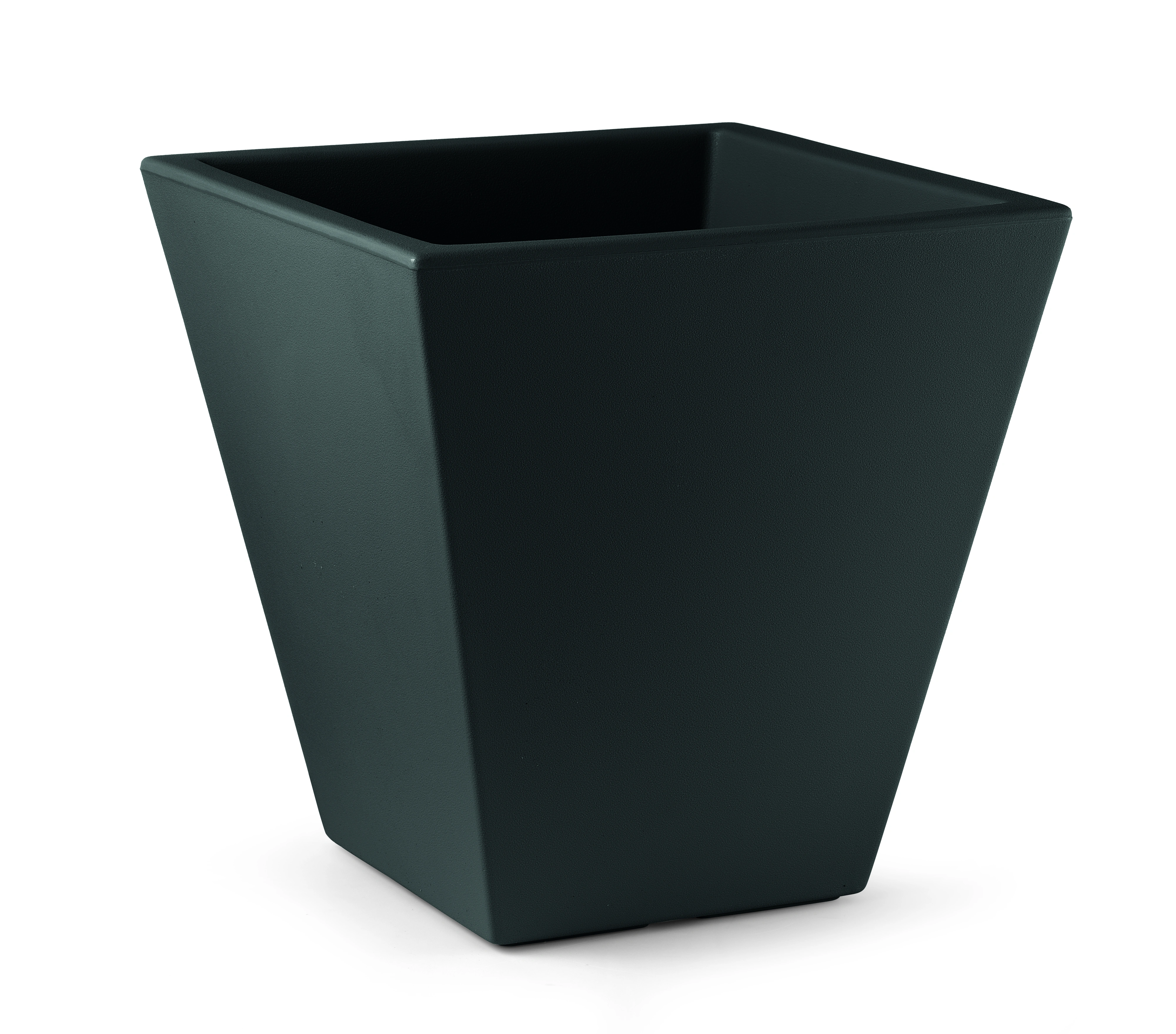Vaso Cosmos doppia parete quadrato 65cm, 159L, Antracit