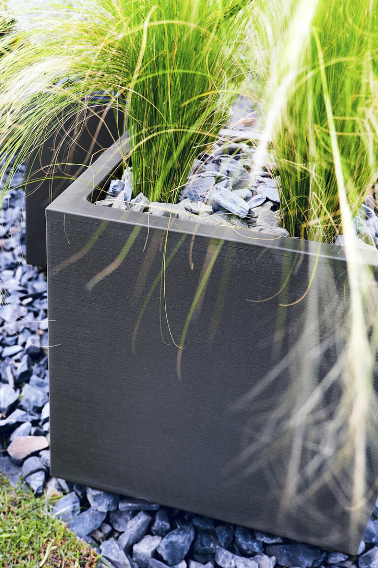 Vaso cubo Matheria 40x40cm, 35L, Antracit