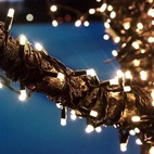 Ljusslinga ute/inne Chrissline 50 LED