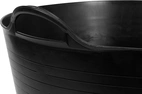 Lövkorg i flexibel plast 42L Svart