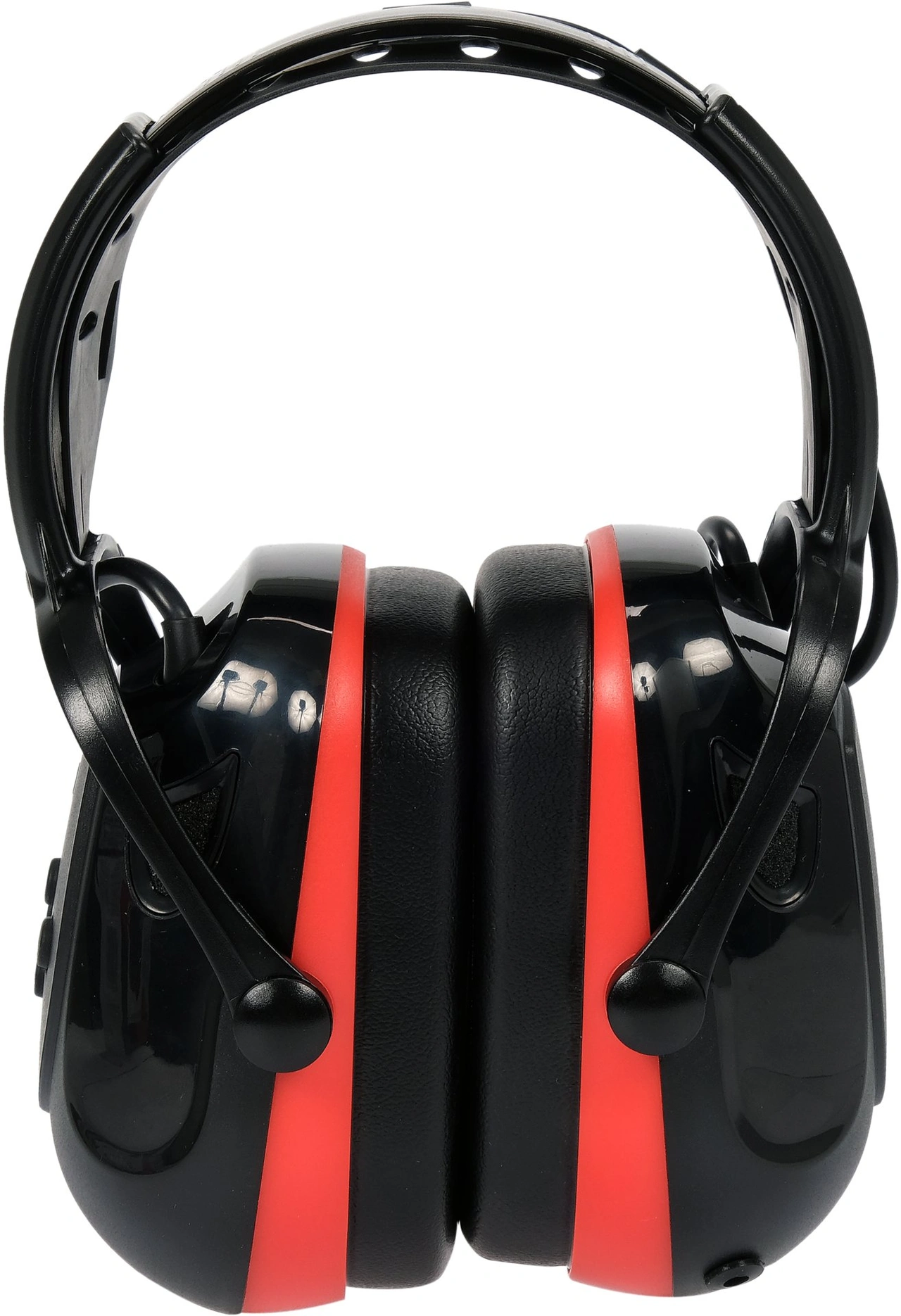 Hörselskydd med Bluetooth, svart/röda, med bygel (SNR-29 db)