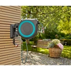 Gardena väggslangbox Rollup 25m Turkos