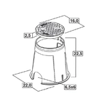 Ventilbrunn 16x22x22,5