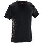 T-shirt i funktionsmaterial svart (XS)