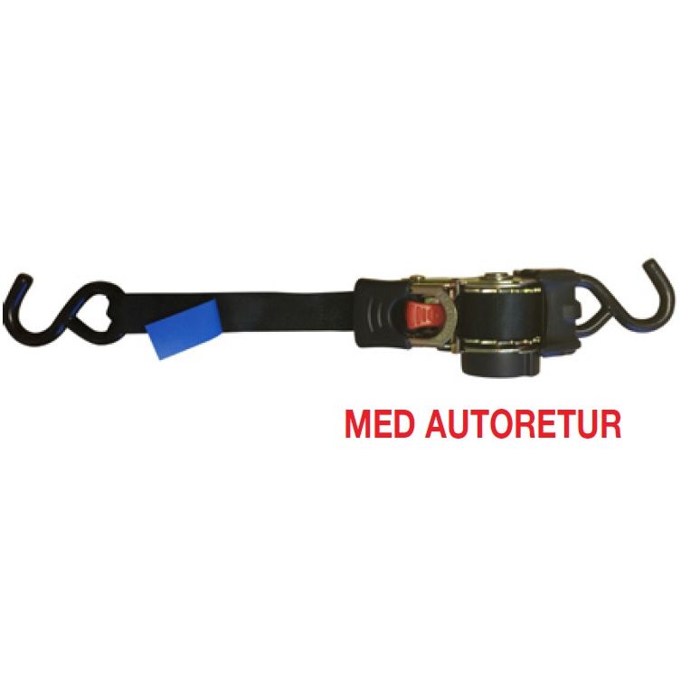 Spännband automatiskt. 3.3m 1200kg