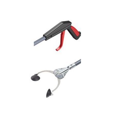Skräpplockare 90cm gummiploppar/pistolhandtag (1190)