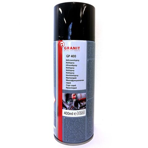 Multispray (smörjmedel, korrosionsskydd, rostlösare) 400ml