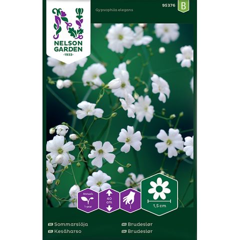 Sommarslöja, vit, v26