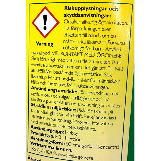 Ogräs Effekt 1000 ml konc. (reg 4657)