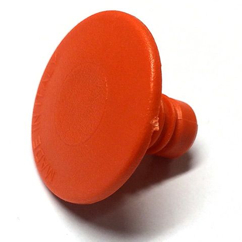 Låsbult till hjul AGR stora vagnar orange 