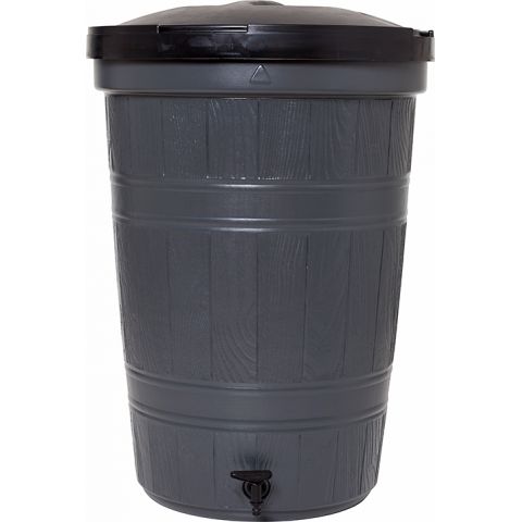 Regntunna 200L Grå