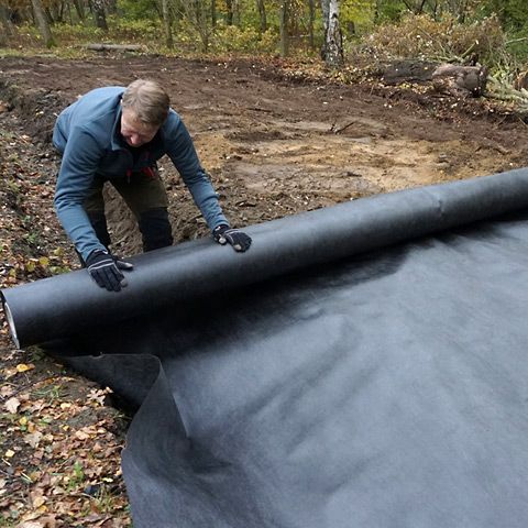 Plantex Platinium 2,5 x 50m svart