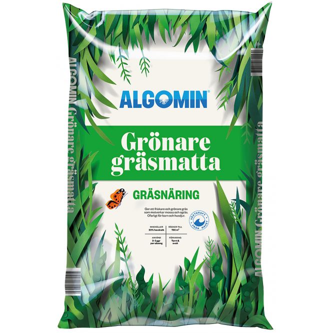 Algomin Grönare Gräsmatta 13 kg