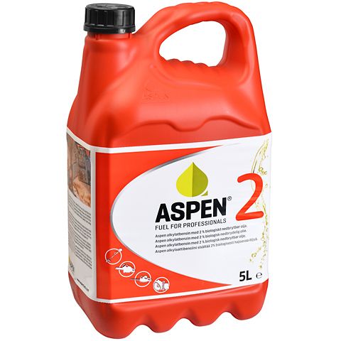 Aspen Alkylatbensin 2-takt 5L Röd dunk