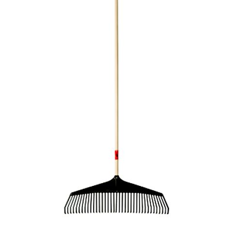 Plasträfsa P670 svart med skaft 150 olack