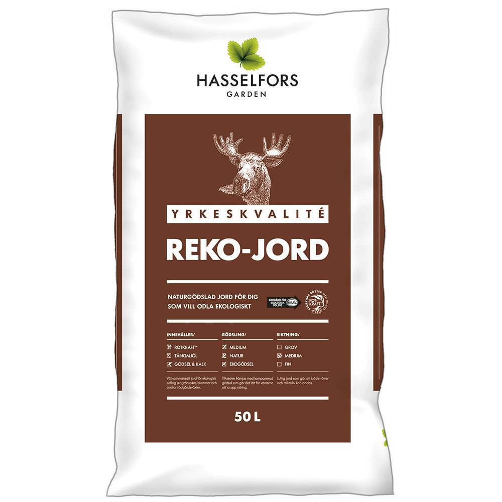 Hasselfors REKO Jord 50L (fd E-Jord) (endast hel pall)