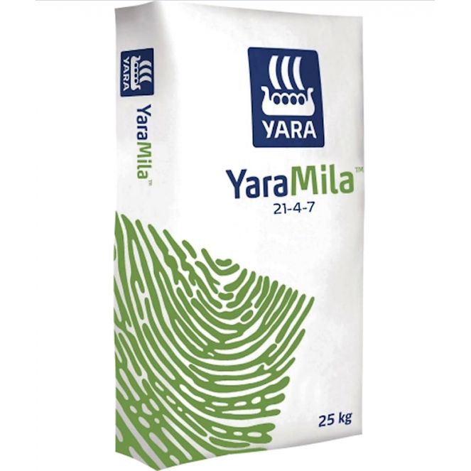 Trädgårdsgödsel Yara Mila NPK 21-4-7+3S 25 kg (L)