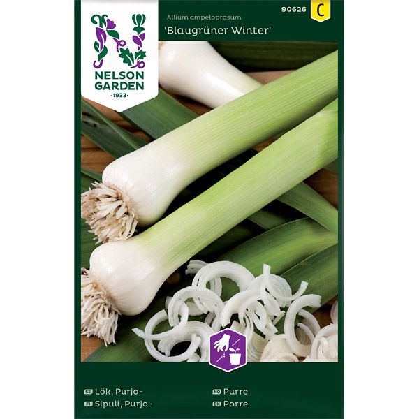 Lök, Purjo-, Blaugrüner Winter, vinter, v22