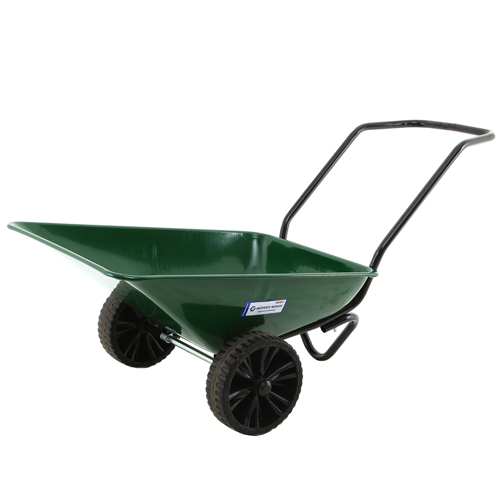 Skottkärra Täppan 2 hjulig Grön