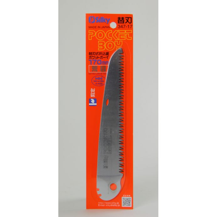 Silky, pocket boy 170 reservblad