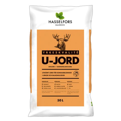 Hasselfors Urn o Balkonglådejord 50L