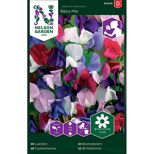 Luktärt, Bijou Mix, låg, v26