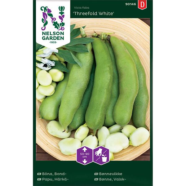 Böna, Bond-, Threefold White, v22