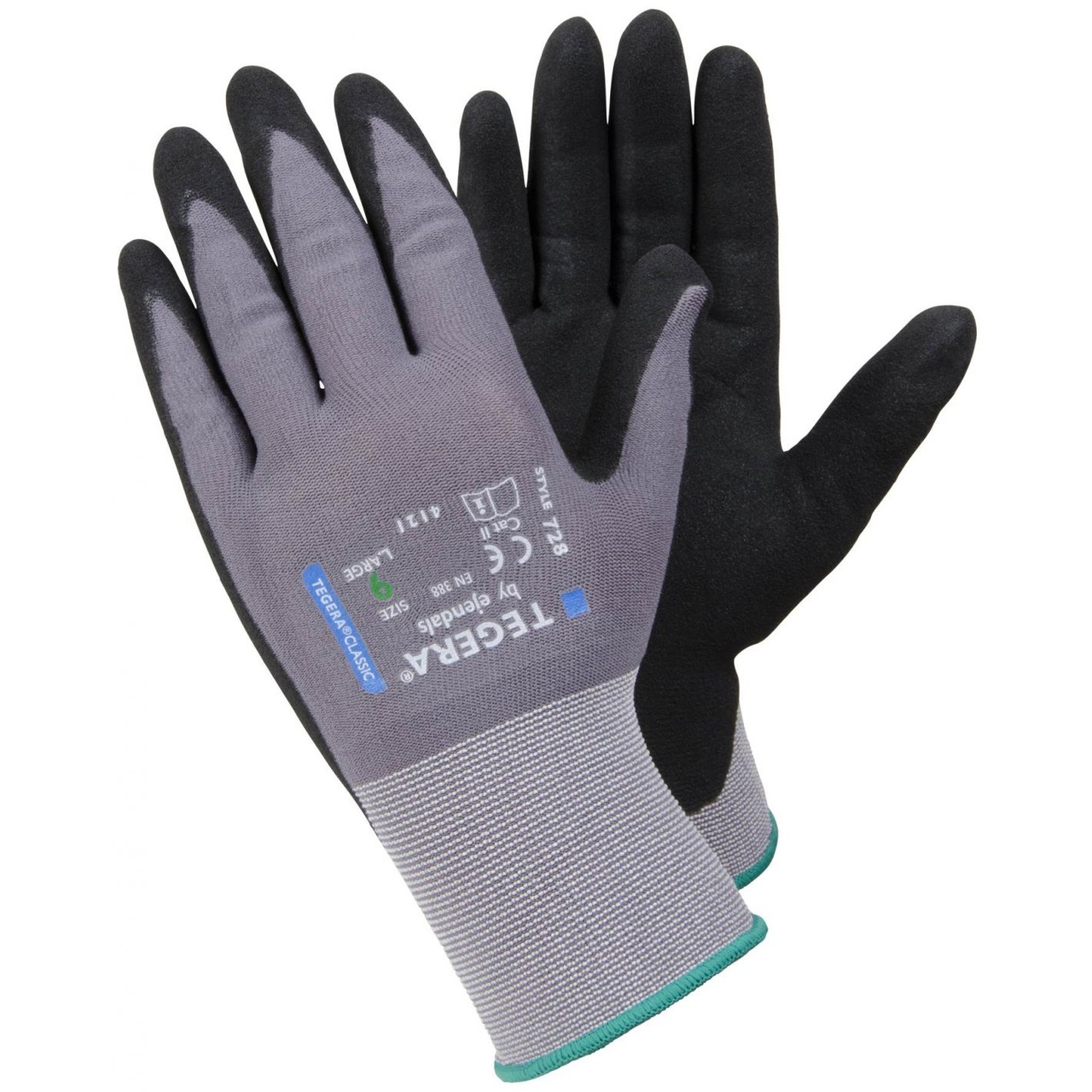 Nitrildoppad handske (10)