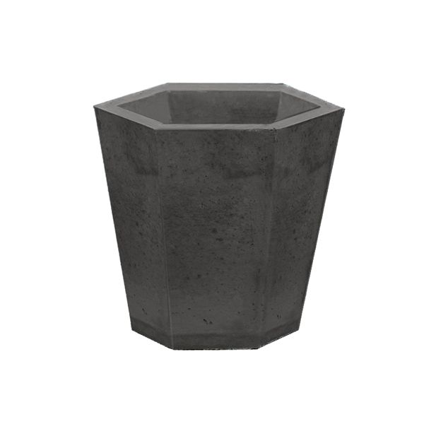 Betongurna Sixten sexkant Antracit 90L