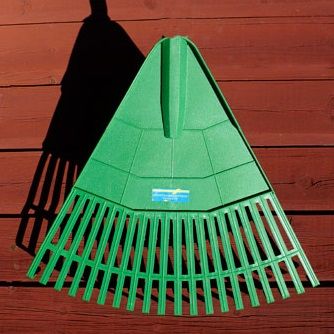 Lövräfsa plast 44 cm utan skaft