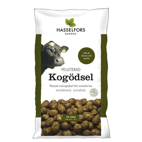Hasselfors Kogödsel Pelleterad 15L (endast hel pall)