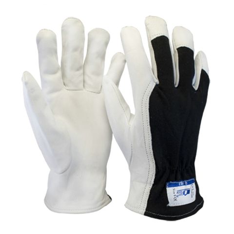 Monteringshandske Getskinn/Bomull