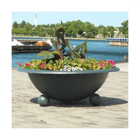 Västervik 150 600L plantdjup 58cm Svart