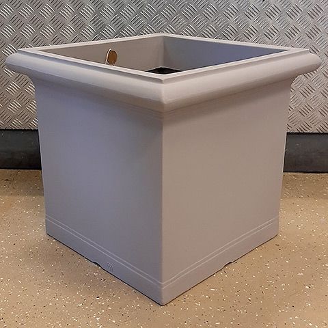 Kruka m, utvikt kant 50cm Ljusgrå 73L