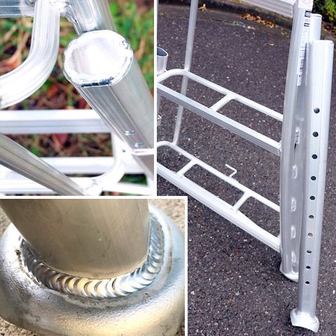 ARS Stege med justerbara ben